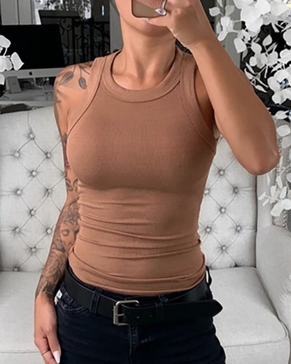 Slim top small vest women