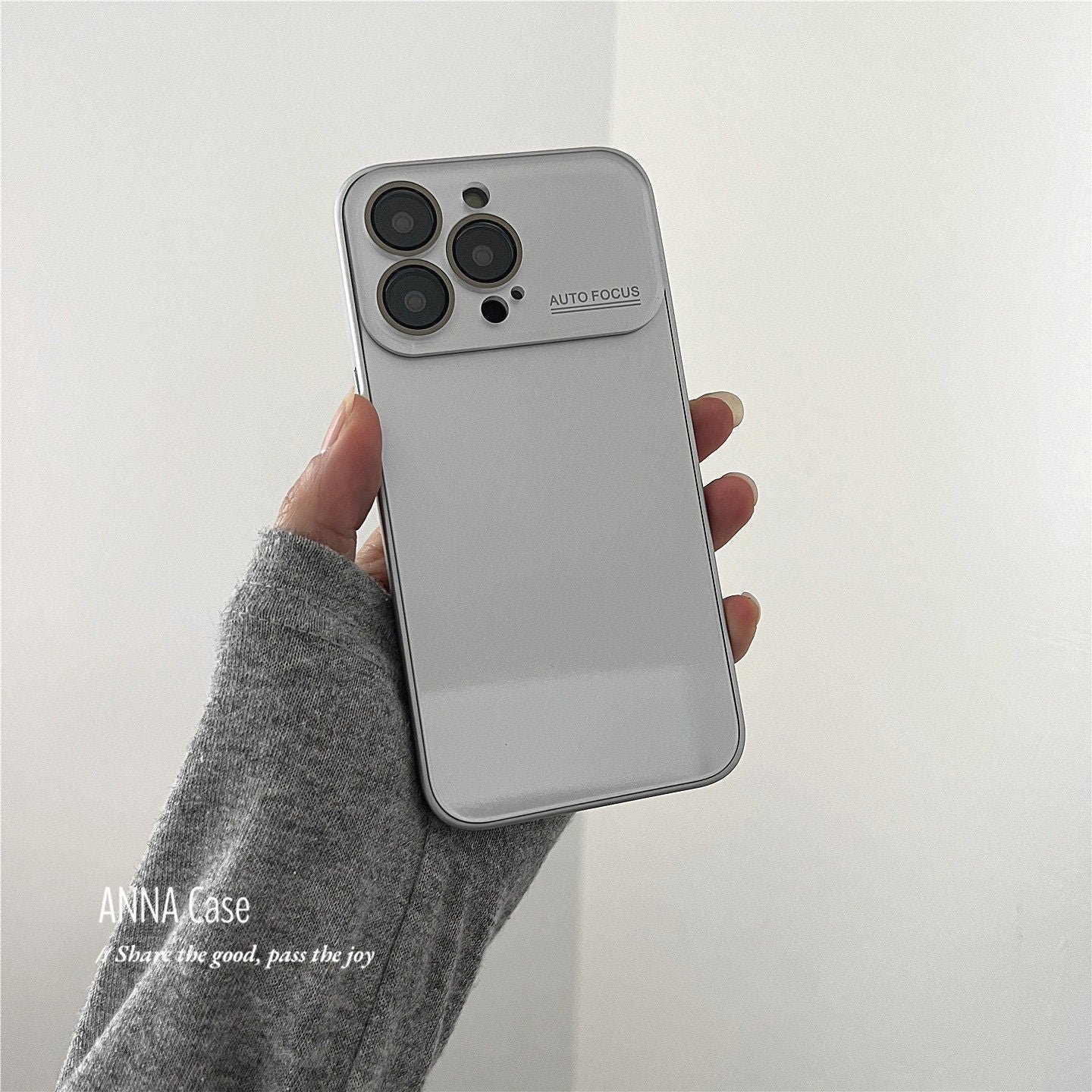 Slim Transparent iPhone Case with Lens Protection