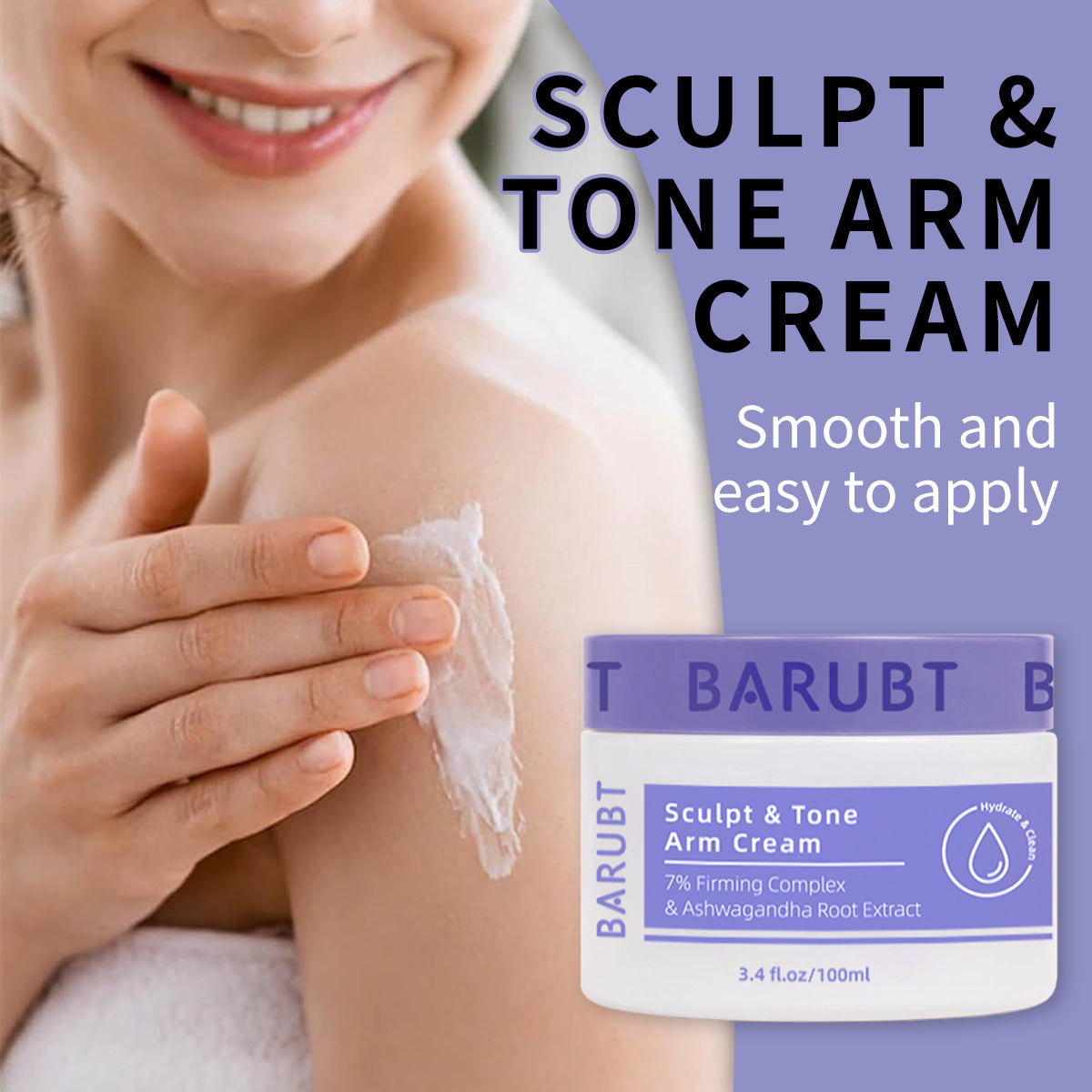 Slimming and Shaping Cream for Arms