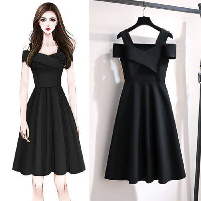 Slimming and waist-shrinking summer dress for children