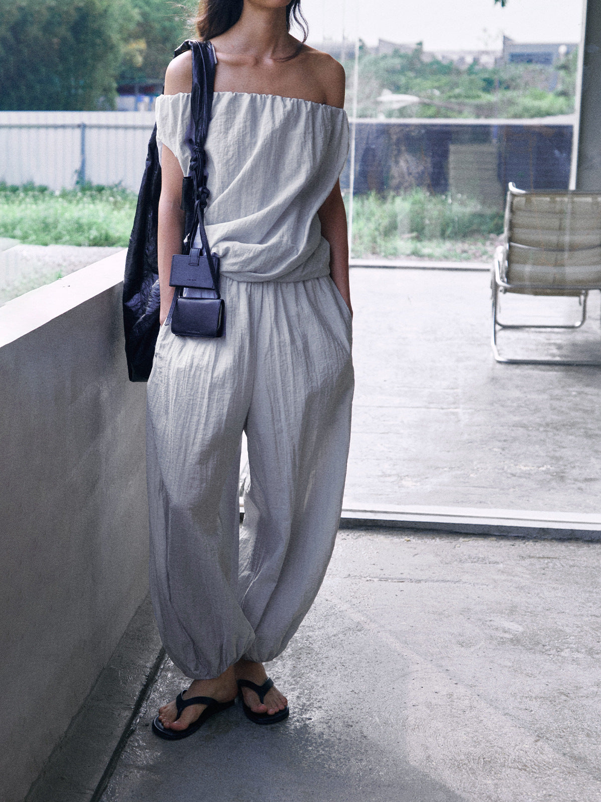 Slimming casual pants