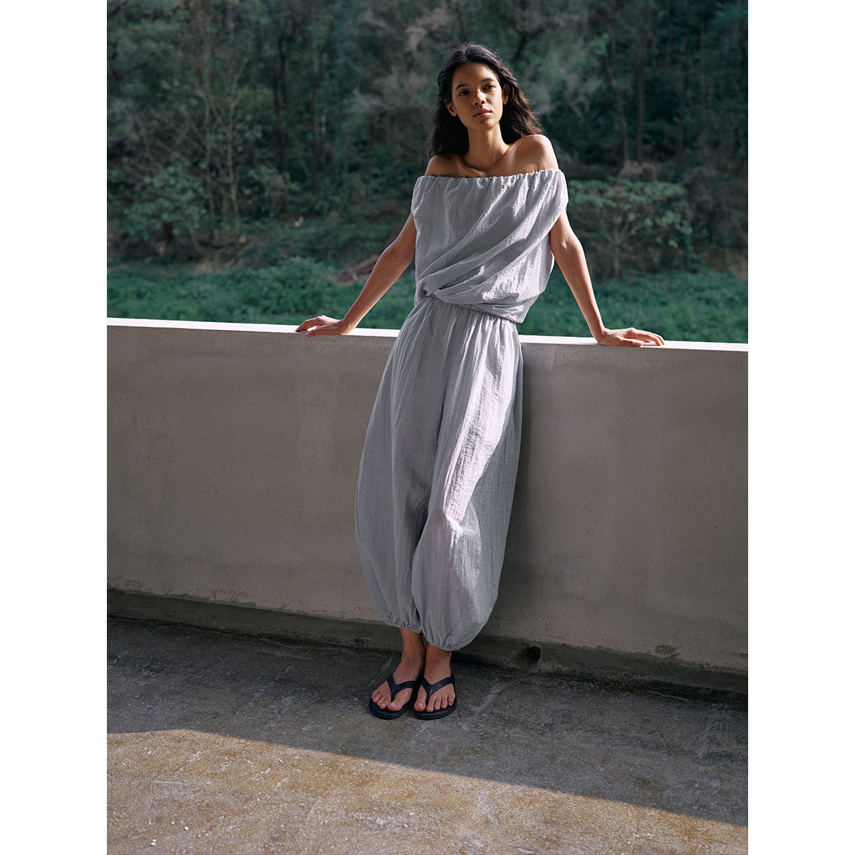 Slimming casual pants