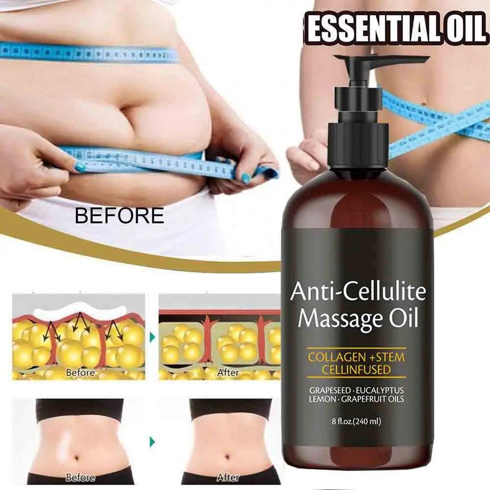 Slimming massage oil