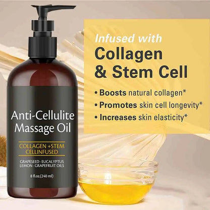 Slimming massage oil