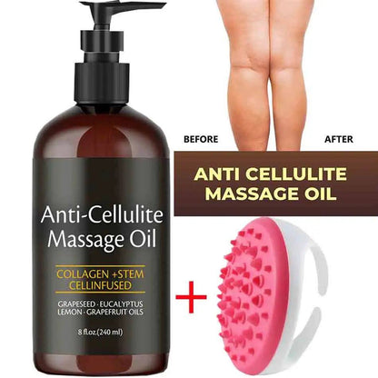 Slimming massage oil