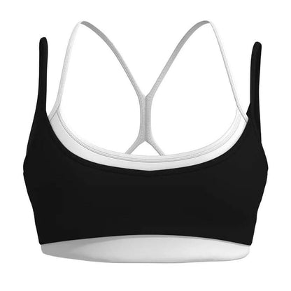 Slimming Quick-Dry Line-Patterned Yoga Fitness Set with Chest Pads, High Waist, and Butt-Lifting Features