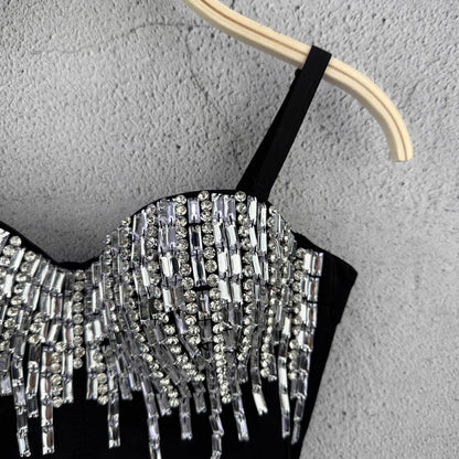 Sling Back Fishbone Camisole Top