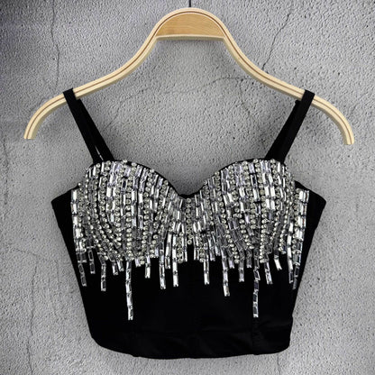 Sling Back Fishbone Camisole Top