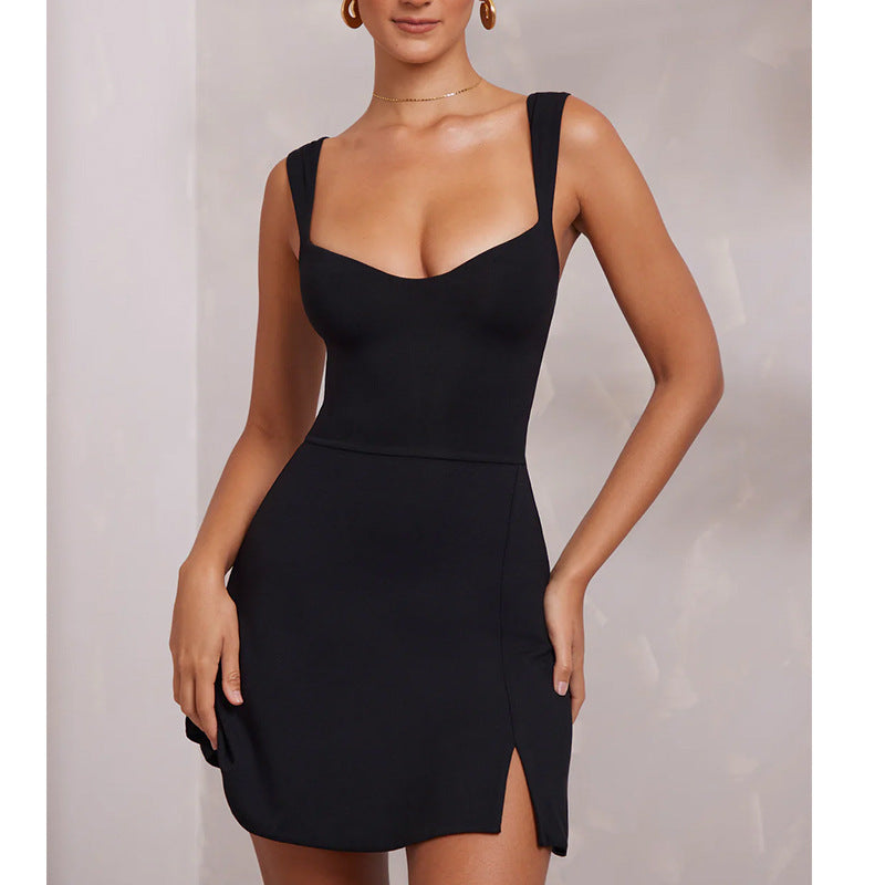 Sling Backless Yoga Dress