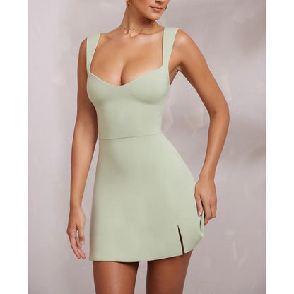 Sling Backless Yoga Dress