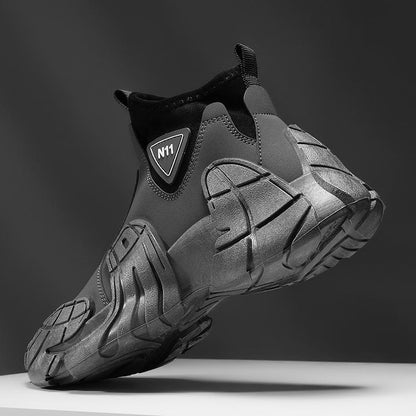 Slip-on breathable dad shoes
