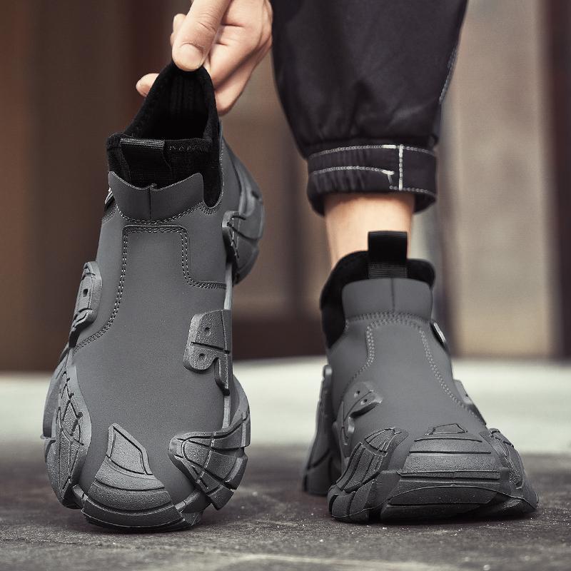 Slip-on breathable dad shoes