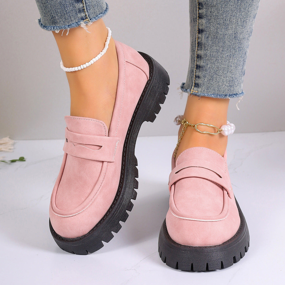 Slip-On Low-Top Loafers
