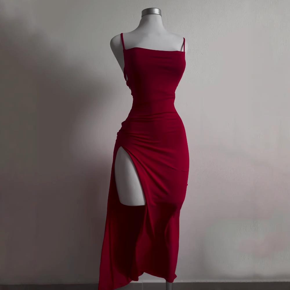 Slips, Slit Dresses, Back Straps, Backless Summer Party