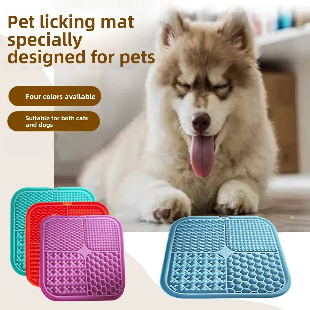Slow Feeder Bowl for Dogs and Cats, Non-Slip Licking Mat