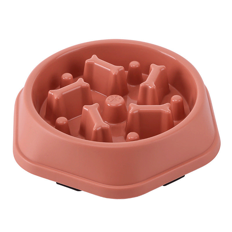 Slow Feeder Dog Bowl Anti Choke Pet Food Dish