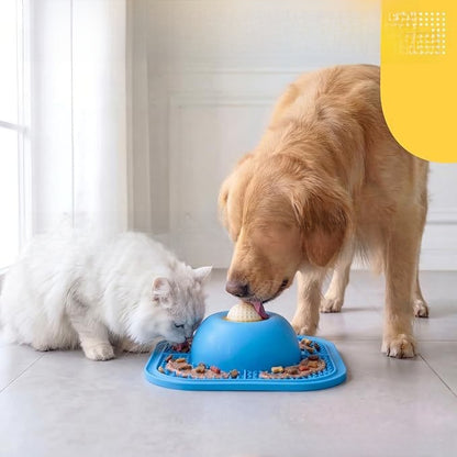 Slow Feeder Dog Bowl for Healthy Eating