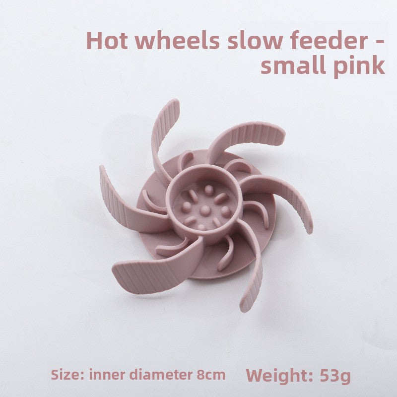 Slow-feeding pet bowl