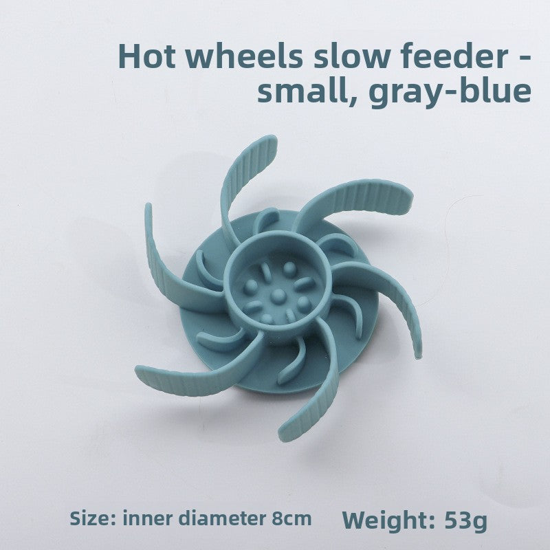 Slow-feeding pet bowl