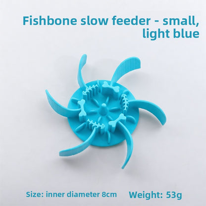 Slow-feeding pet bowl