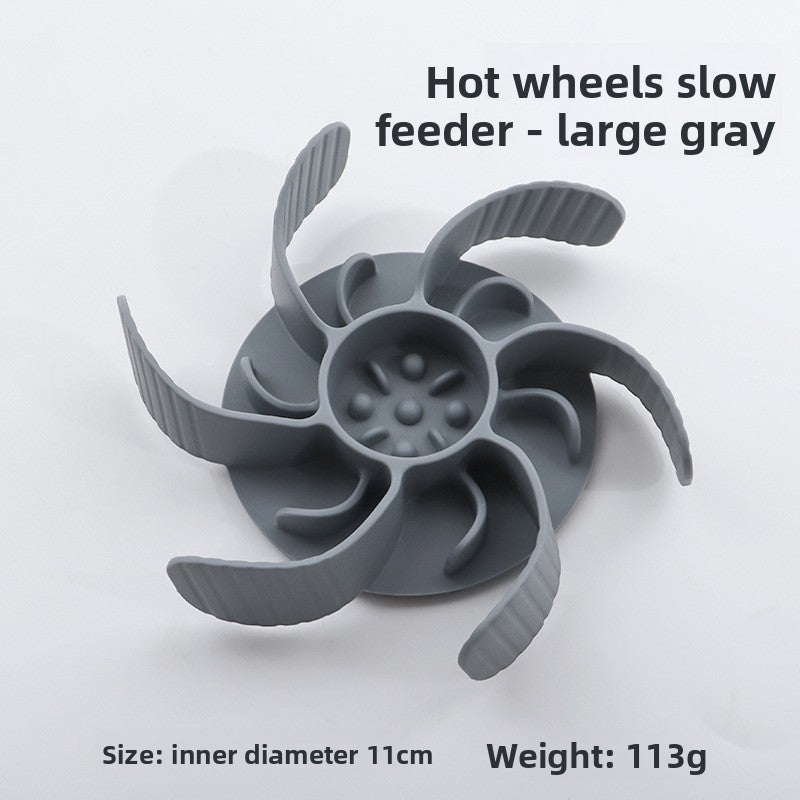 Slow-feeding pet bowl