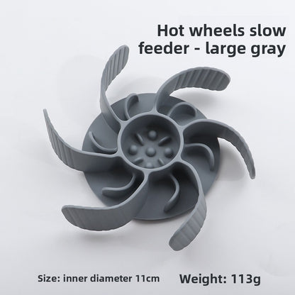 Slow-feeding pet bowl