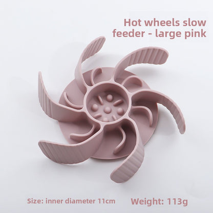 Slow-feeding pet bowl