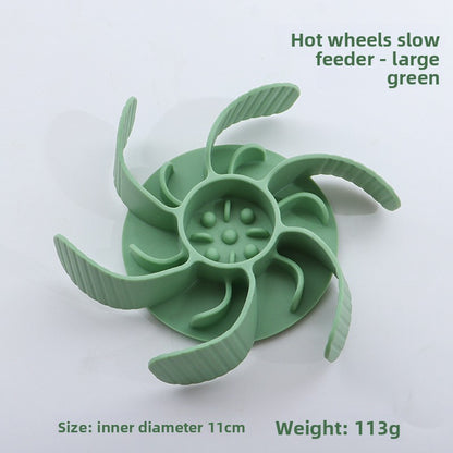 Slow-feeding pet bowl