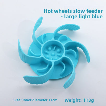 Slow-feeding pet bowl