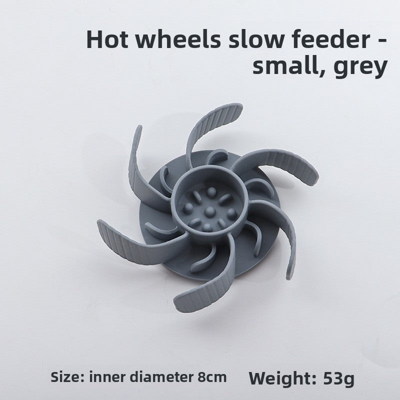 Slow-feeding pet bowl