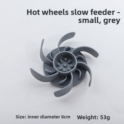 Slow-feeding pet bowl