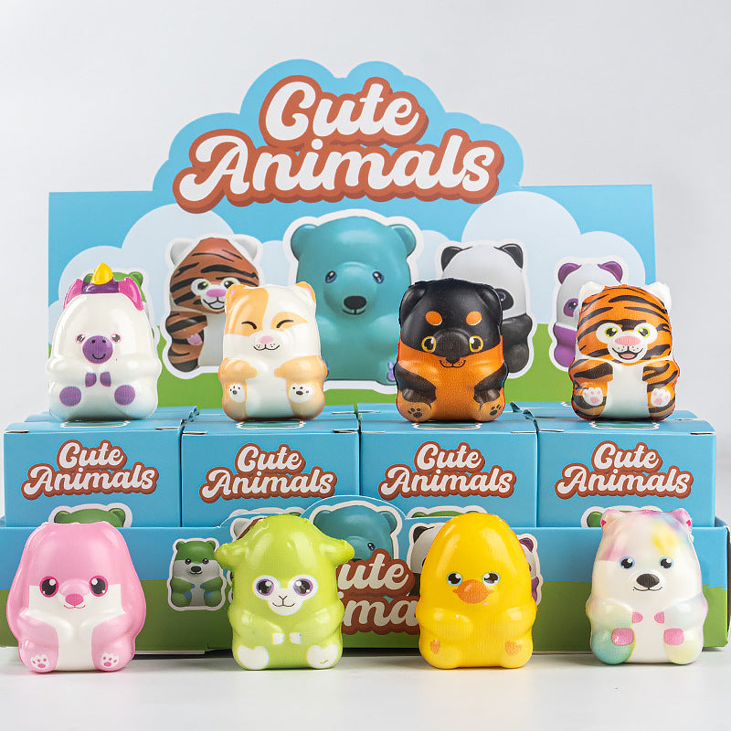 Slow Rebound Animal PU Squeeze Toy