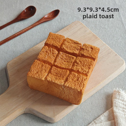 Slow Rebound Bread Squishy Stress Relief Toy