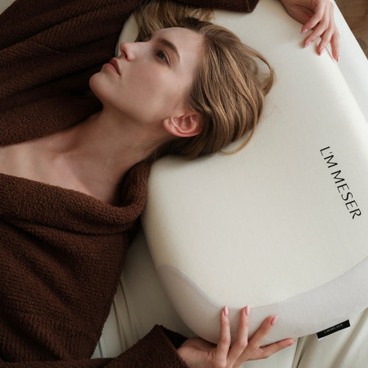 Slow rebound cervical pillow