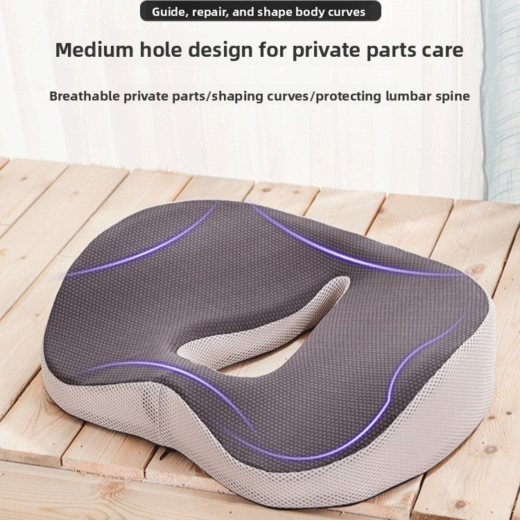 Slow recovery memory foam cushion