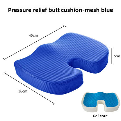 Slow recovery memory foam cushion