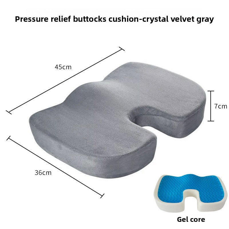 Slow recovery memory foam cushion