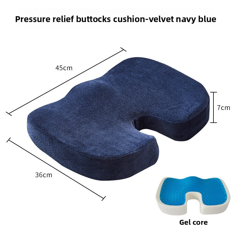 Slow recovery memory foam cushion