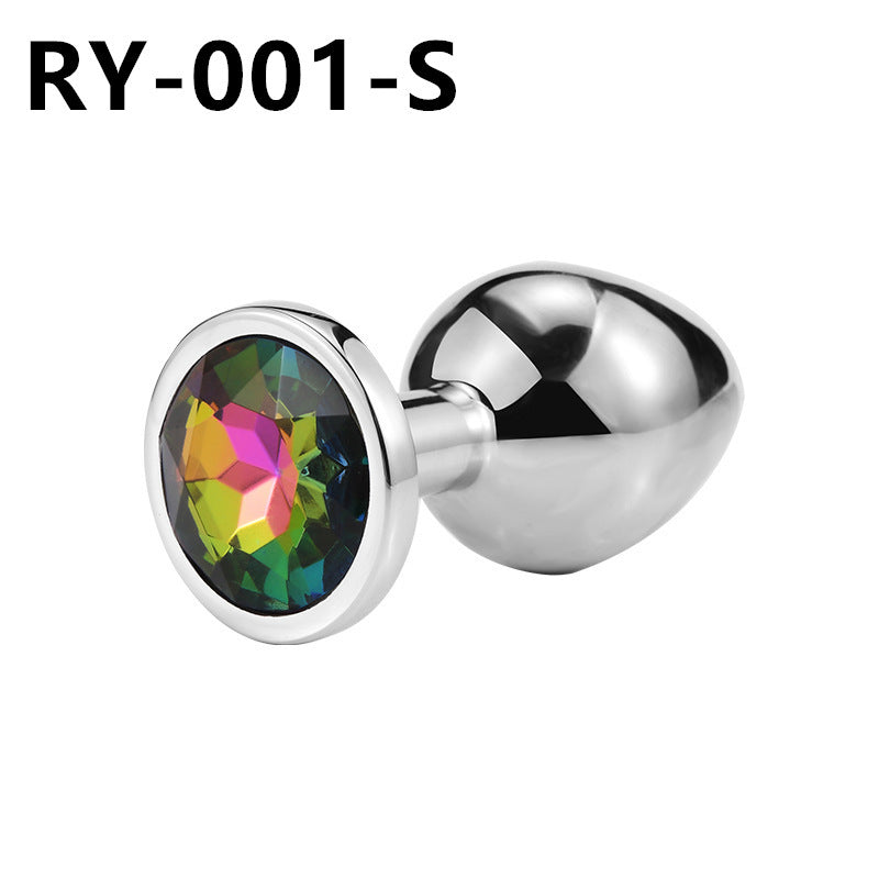 SM metal anal plug toy