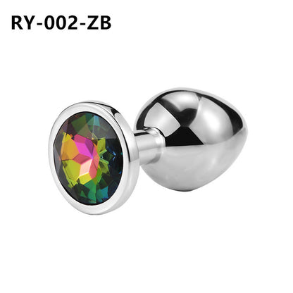 SM metal anal plug toy
