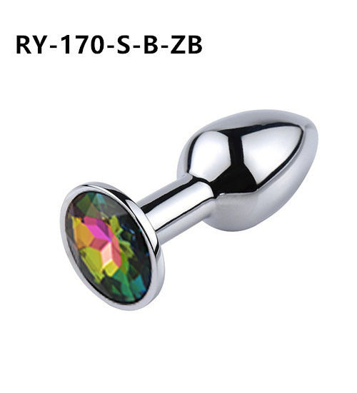 SM metal anal plug toy