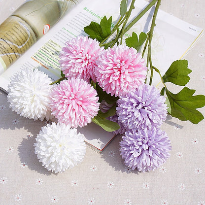 Small Ball Chrysanthemum Artificial Flowers