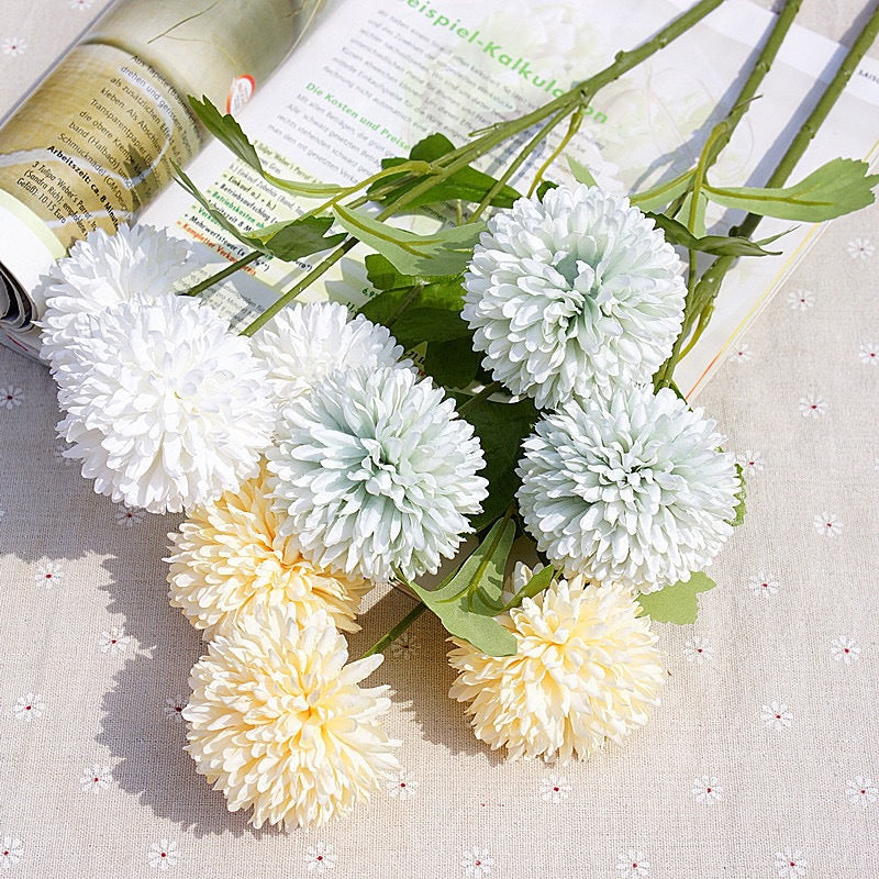 Small Ball Chrysanthemum Artificial Flowers