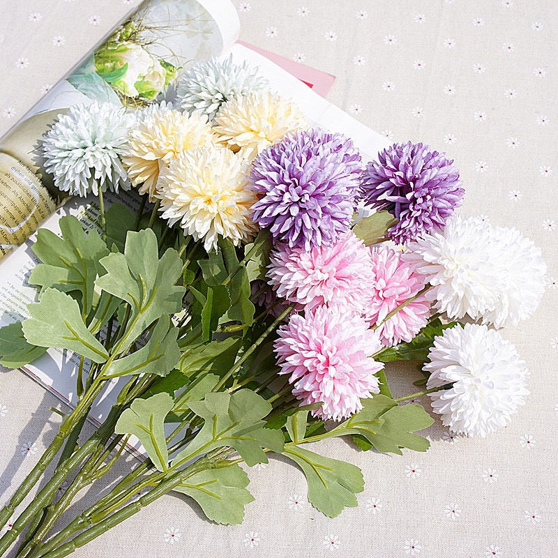 Small Ball Chrysanthemum Artificial Flowers