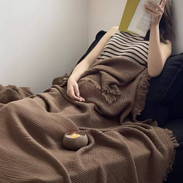 Small Blanket for Sofa