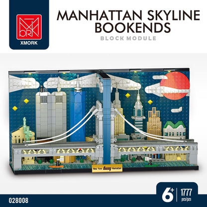 Small building block ornaments