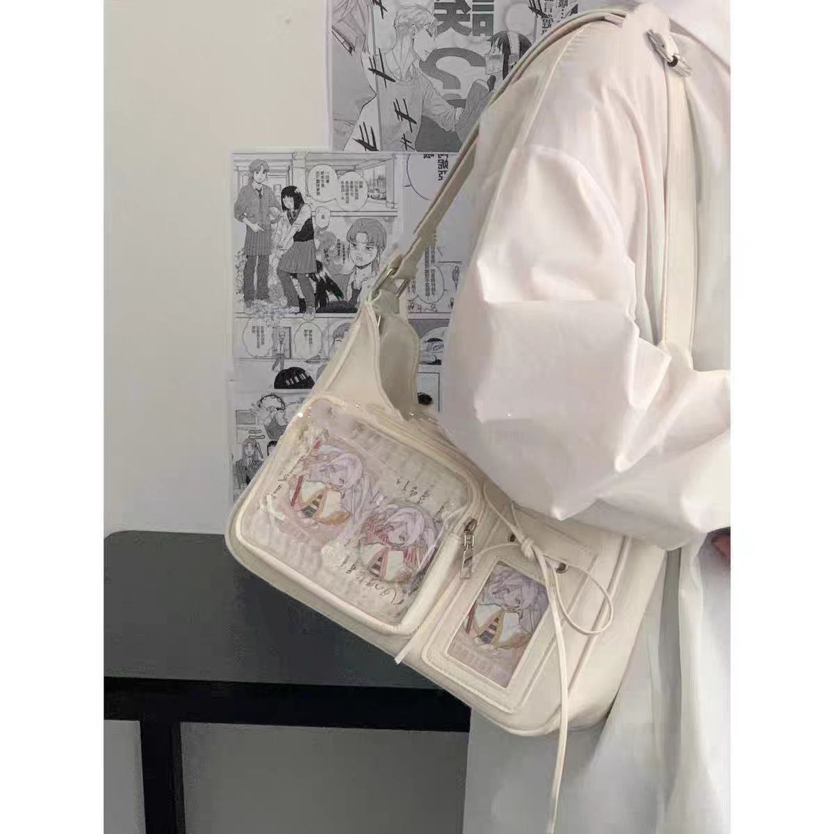 Small Card Design Shoulder Bag