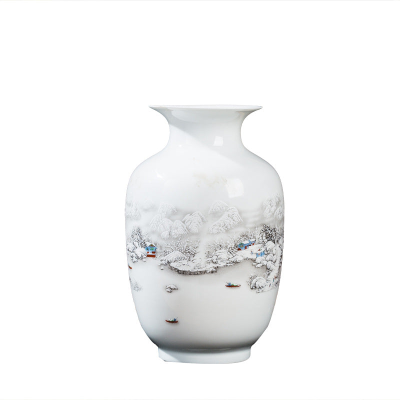 small ceramic vase