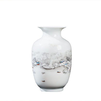 small ceramic vase