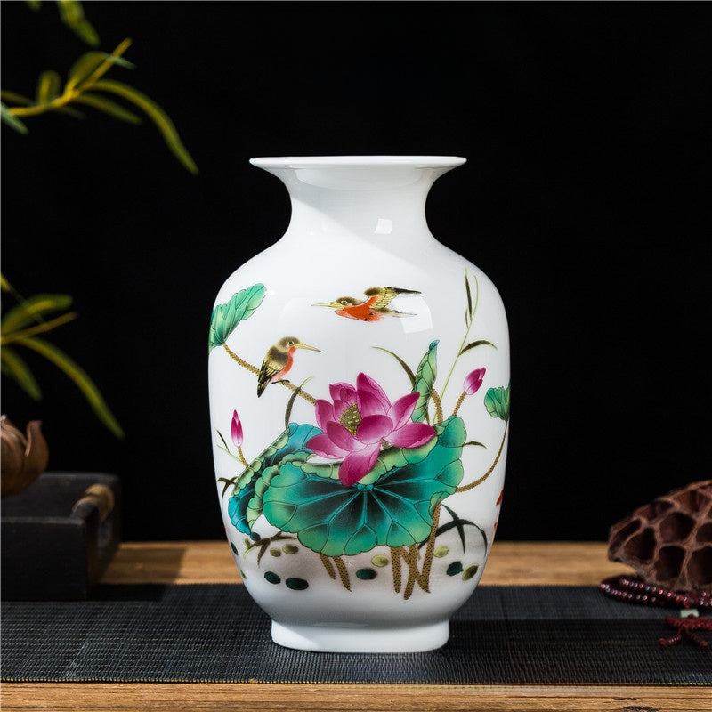 small ceramic vase